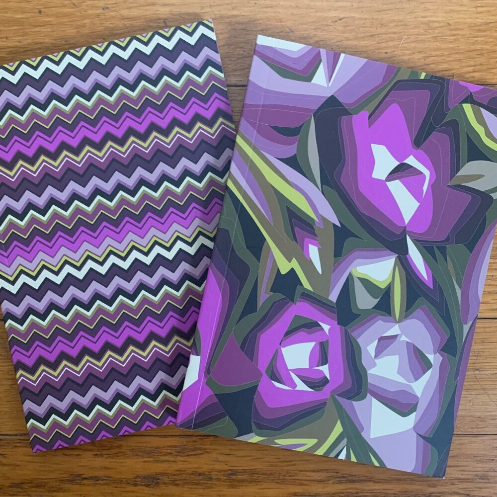 Collectable Limited Edition Missoni for Target Printed Notebook Set of Two